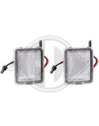 Luce ambiente Specchio esterno Ford C-Max 03-10 (Cod. D-LID10414)