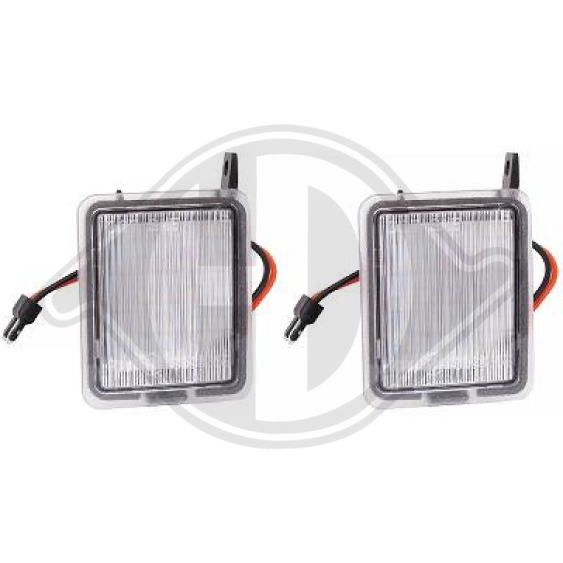 Luce ambiente Specchio esterno Ford C-Max 03-10 (Cod. D-LID10414)