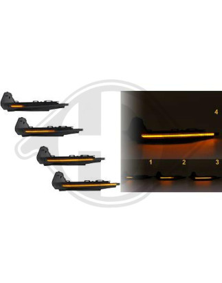 Indicatore direzione Audi A1 10-15 (Cod. D-LID10418)
