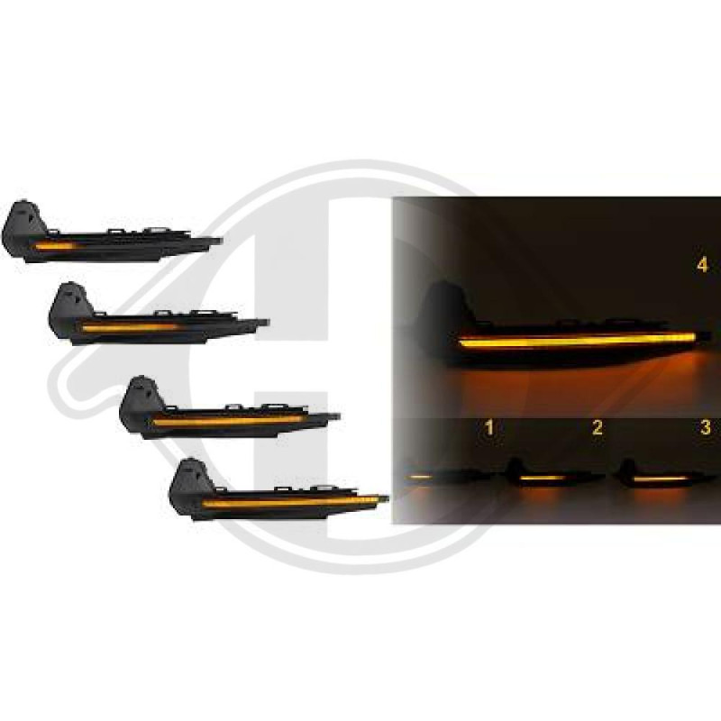 Indicatore direzione Audi A1 10-15 (Cod. D-LID10418)