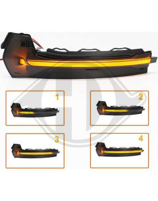 Indicatore direzione Audi A3 Berl./Sportb./Cabrio 12-16 (Cod. D-LID10419)