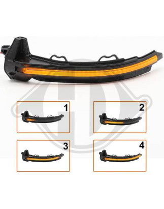 Indicatore direzione Audi A4 Berl/Avant (B9) 15-4.19 (Cod. D-LID10420)