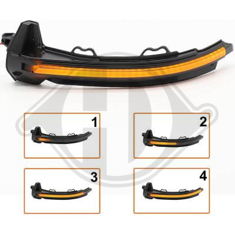 Indicatore direzione Audi A4 Berl/Avant (B9) 15-4.19 (Cod. D-LID10420)
