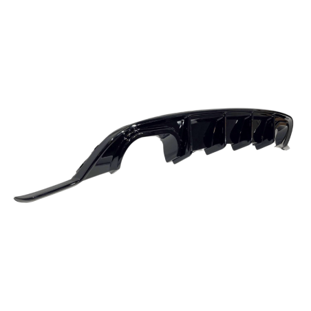 Diffusore Posteriore Volkswagen Golf 6 look Golf 7.5 R Nero lucido (Cod. E-TCW6182)