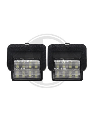 Luce targa Volkswagen Polo 94-99 (Cod. D-LID10431)