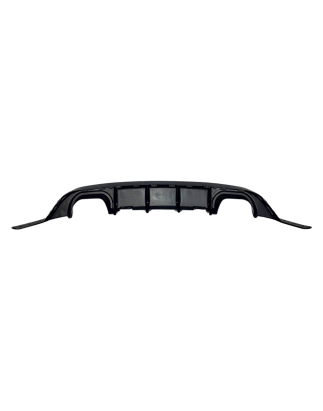 Diffusore Posteriore Volkswagen Golf 6 look Golf 7.5 R Nero lucido (Cod. E-TCW6182)