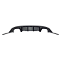 Diffusore Posteriore Volkswagen Golf 6 look Golf 7.5 R Nero lucido (Cod. E-TCW6182)