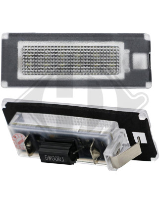 Luce targa Fiat Ducato 06- (Cod. D-LID10434)