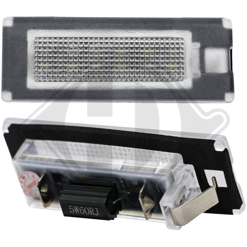 Luce targa Fiat Ducato 06- (Cod. D-LID10434)