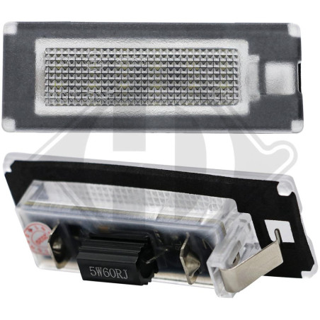Luce targa Fiat Ducato 06- (Cod. D-LID10434)