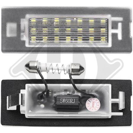 Luce targa Fiat Panda 03- (Cod. D-LID10435)