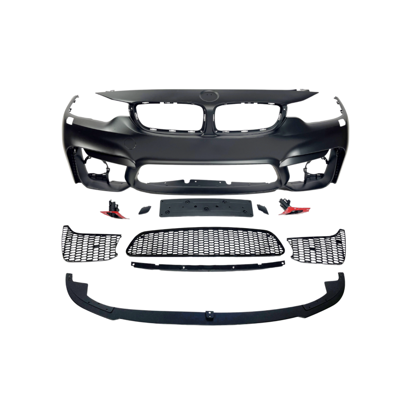Paraurti Anteriore BMW F32 F33 F36 Look M4 Spoiler Anteriore (Cod. E-TCBF326F325)