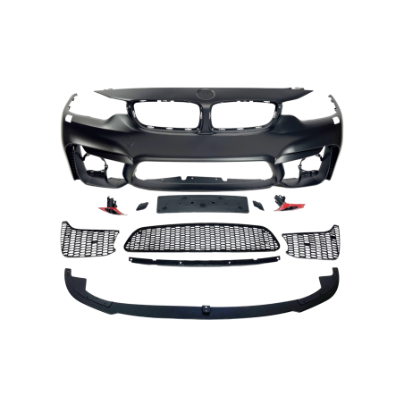 Paraurti Anteriore BMW F32 F33 F36 Look M4 Spoiler Anteriore (Cod. E-TCBF326F325)