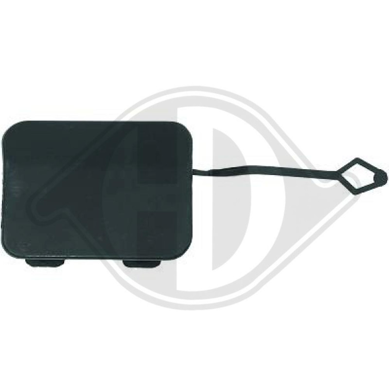 Coperchio gancio traino Mercedes classe C W204 07-11 (Cod. D-ZUB00003)