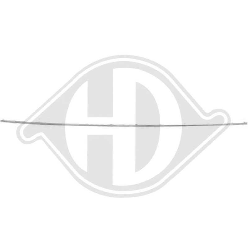 Modanatura decorativa/ protettiva Paraurti Mercedes classe E E220-500 W211 02-06 (Cod. D-ZUB00044)