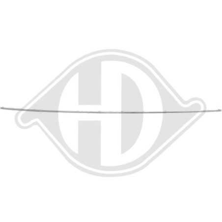 Modanatura decorativa/ protettiva Paraurti Mercedes classe E E220-500 W211 02-06 (Cod. D-ZUB00044)