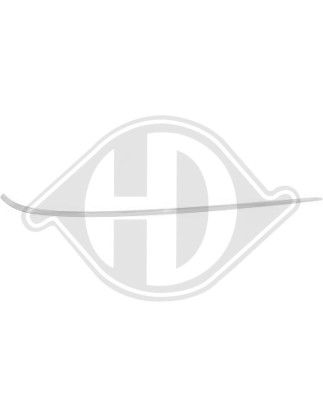 Modanatura decorativa/ protettiva Paraurti Mercedes classe E E220-500 W211 02-06 (Cod. D-ZUB00045)