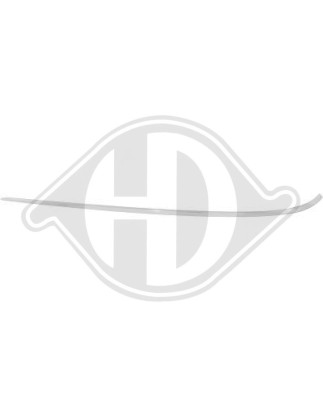Modanatura decorativa/ protettiva Paraurti Mercedes classe E E220-500 W211 02-06 (Cod. D-ZUB00046)