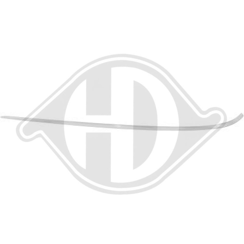 Modanatura decorativa/ protettiva Paraurti Mercedes classe E E220-500 W211 02-06 (Cod. D-ZUB00046)