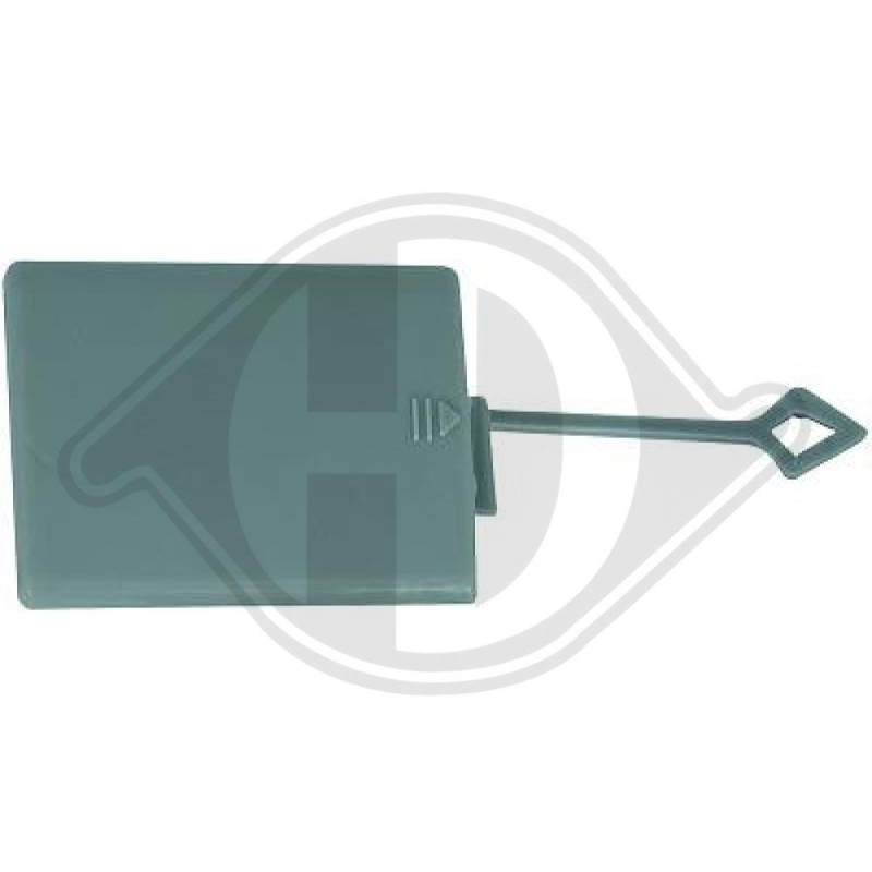 Coperchio gancio traino Mercedes classe E E220-500 W211 02-06 (Cod. D-ZUB00069)