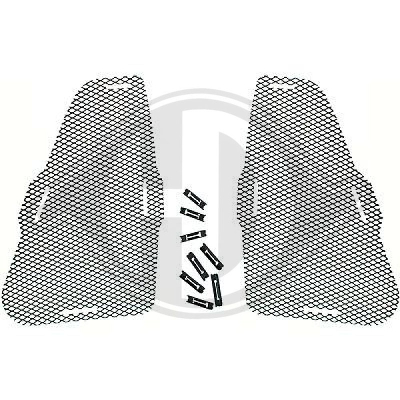 Griglia di ventilazione Paraurti posteriore BMW serie 4 BERL./TOUR.(F32/33/36) 13-21 (Cod. D-ZUB0011