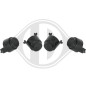 Tappi fori sensori Mercedes classe C W205 1.14-7.18 (Cod. D-ZUB00129)
