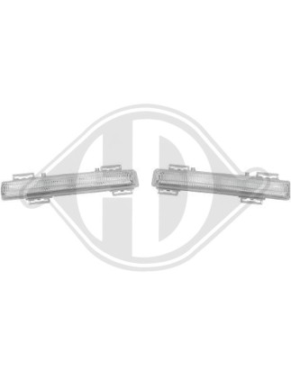Kit luce guida diurna Mercedes classe C W204 11-15 (Cod. D-ZUB00165)