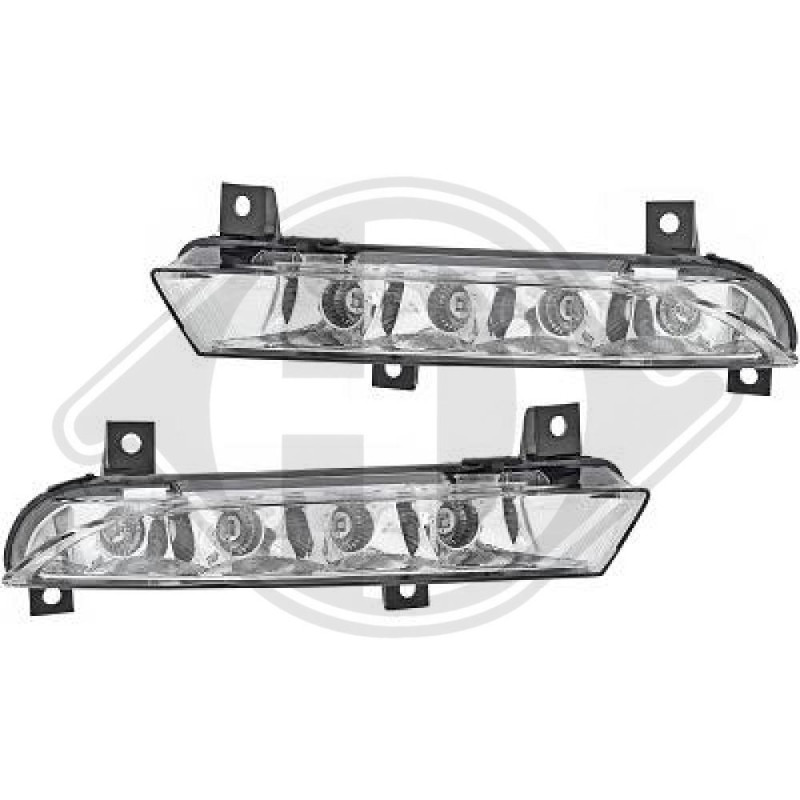 Kit luce guida diurna Skoda Octavia Berlina/Station wagon 08-13 (Cod. D-ZUB00185)