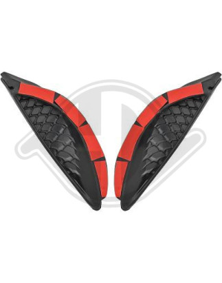 Set Minigonne sottoporta BMW serie 1 (E82/88) Cpe/Cabrio 07- (Cod. D-ZUB00207)