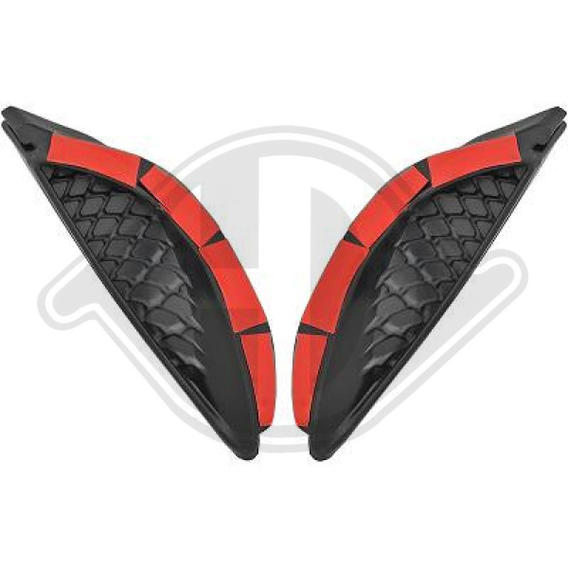 Set Minigonne sottoporta BMW serie 1 (E82/88) Cpe/Cabrio 07- (Cod. D-ZUB00207)