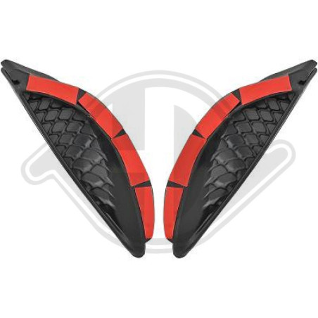 Set Minigonne sottoporta BMW serie 1 (E82/88) Cpe/Cabrio 07- (Cod. D-ZUB00207)