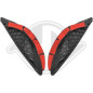 Set Minigonne sottoporta BMW serie 1 (E82/88) Cpe/Cabrio 07- (Cod. D-ZUB00207)