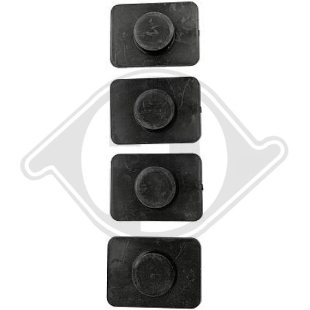 set tappi fori sensori Mercedes classe A W176 EDITION 12-18 (Cod. D-ZUB00220)