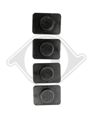 set tappi fori sensori BMW serie 3 (E46) Coupe/Cabrio 99-03 (Cod. D-ZUB00222)