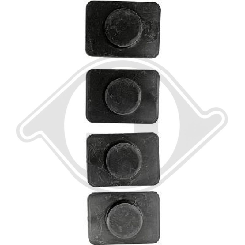 set tappi fori sensori BMW serie 3 (E46) Coupe/Cabrio 99-03 (Cod. D-ZUB00222)