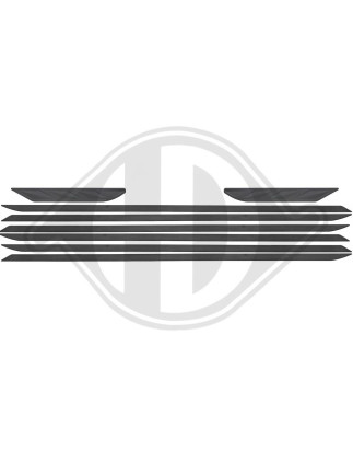 Set Minigonne sottoporta Volkswagen Tiguan 16-20 (Cod. D-ZUB00257)
