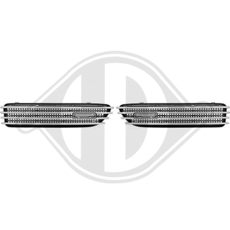 Griglia di ventilazione Paraurti anteriore BMW serie 3 (E46) Coupe/Cabrio 99-03 (Cod. D-ZUB00258)