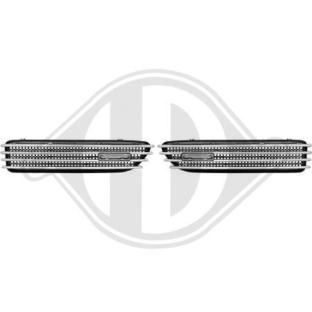 Griglia di ventilazione Paraurti anteriore BMW serie 3 (E46) Coupe/Cabrio 99-03 (Cod. D-ZUB00258)