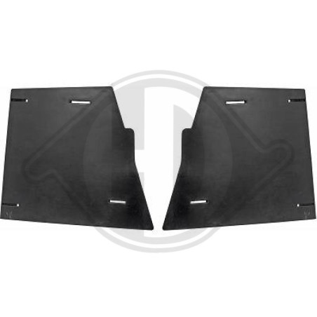 Griglia di ventilazione Paraurti anteriore Audi A6 08-11 (Cod. D-ZUB00345)
