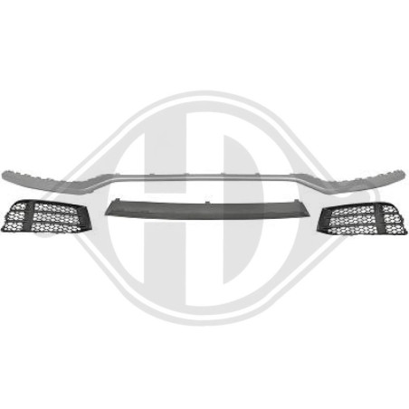 Modanatura decorativa/ protettiva Paraurti Audi A5 03.07-01.11 (Cod. D-ZUB00347)