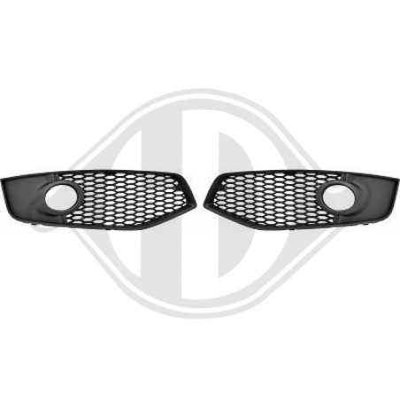 Griglia di ventilazione Paraurti anteriore Audi A3 03-08 (Cod. D-ZUB00373)
