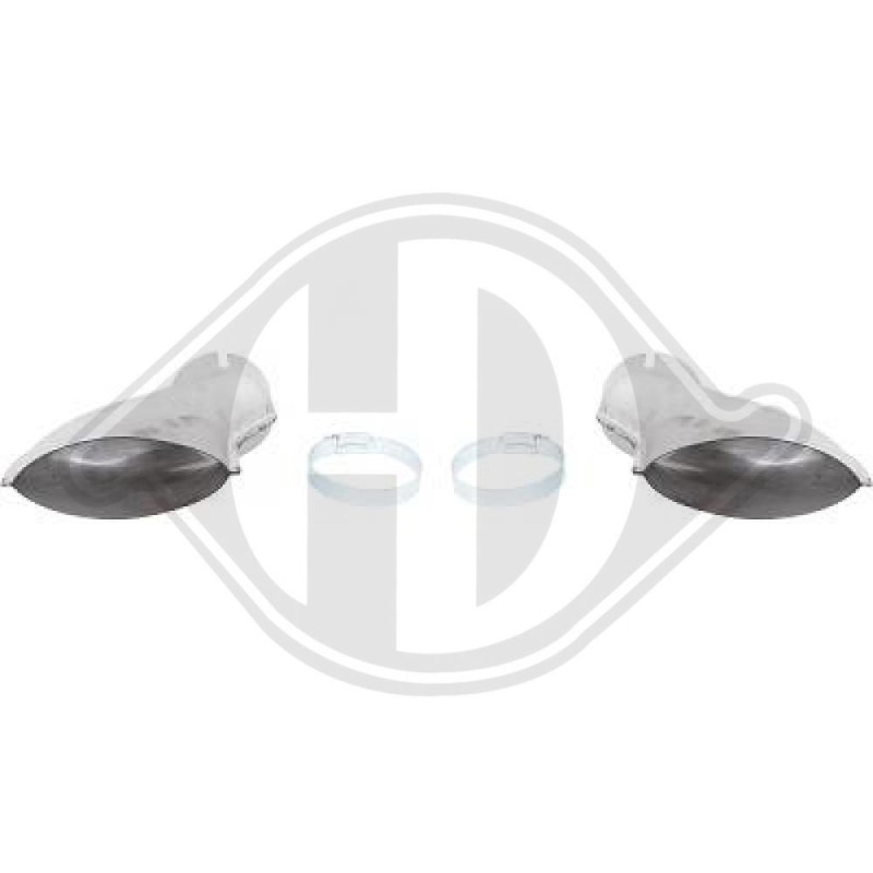 Terminale di scarico Audi A6 11-14 (Cod. D-ZUB00378)