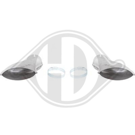 Terminale di scarico Audi A6 11-14 (Cod. D-ZUB00378)