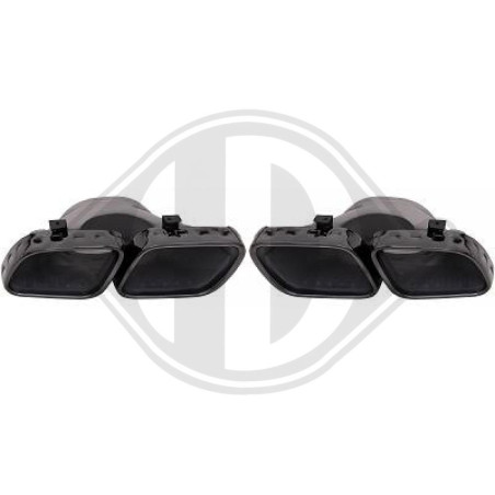 Terminale di scarico Mercedes GLE (V167) 19- (Cod. D-ZUB00381)