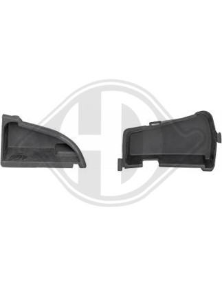 copertura griglia paraurti anteriore destra BMW serie 5 (F10/11 LCI) 13-17 (Cod. D-ZUB00384)