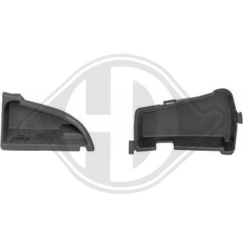 copertura griglia paraurti anteriore destra BMW serie 5 (F10/11 LCI) 13-17 (Cod. D-ZUB00384)