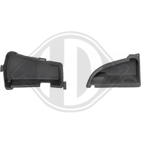 copertura griglia paraurti anteriore sinistra BMW serie 5 (F10/11 LCI) 13-17 (Cod. D-ZUB00385)