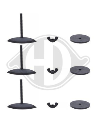 Supporto Griglia radiatore Audi A1 10-15 (Cod. D-ZUB00394)