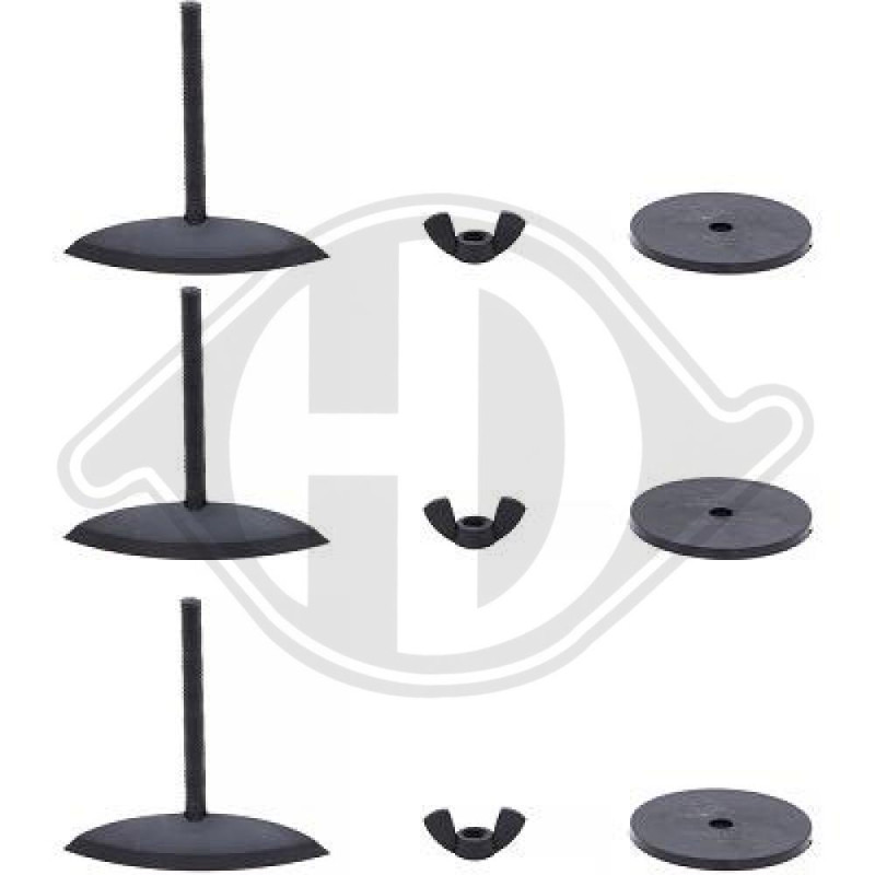Supporto Griglia radiatore Audi A1 10-15 (Cod. D-ZUB00394)