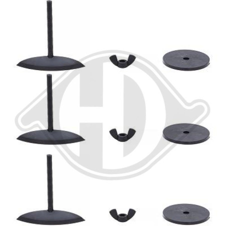 Supporto Griglia radiatore Audi A1 10-15 (Cod. D-ZUB00394)